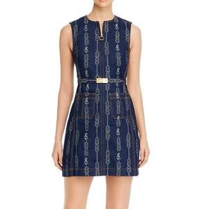 NWT Tory Burch Gemini Link Denim Dress | 00